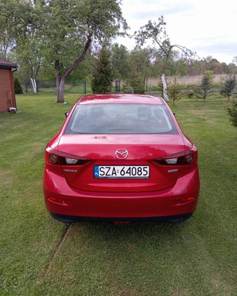 Mazda 3 cena 51000 przebieg: 121200, rok produkcji 2014 z Wysoka małe 137